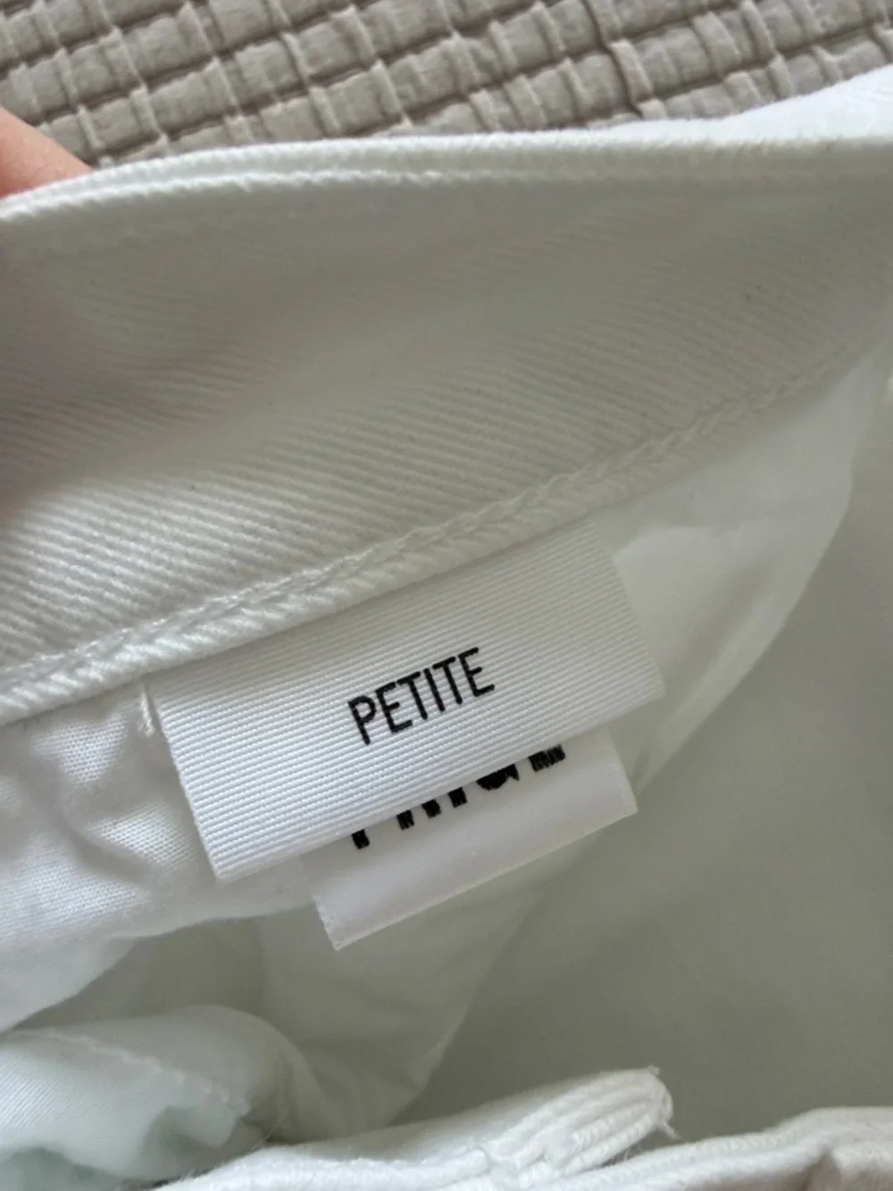 Paige Petite Hoxton Crop Slim Straight Jeans Sz 29 29P